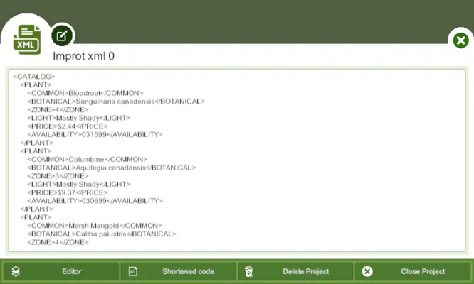 Xml Editor android App screenshot 4